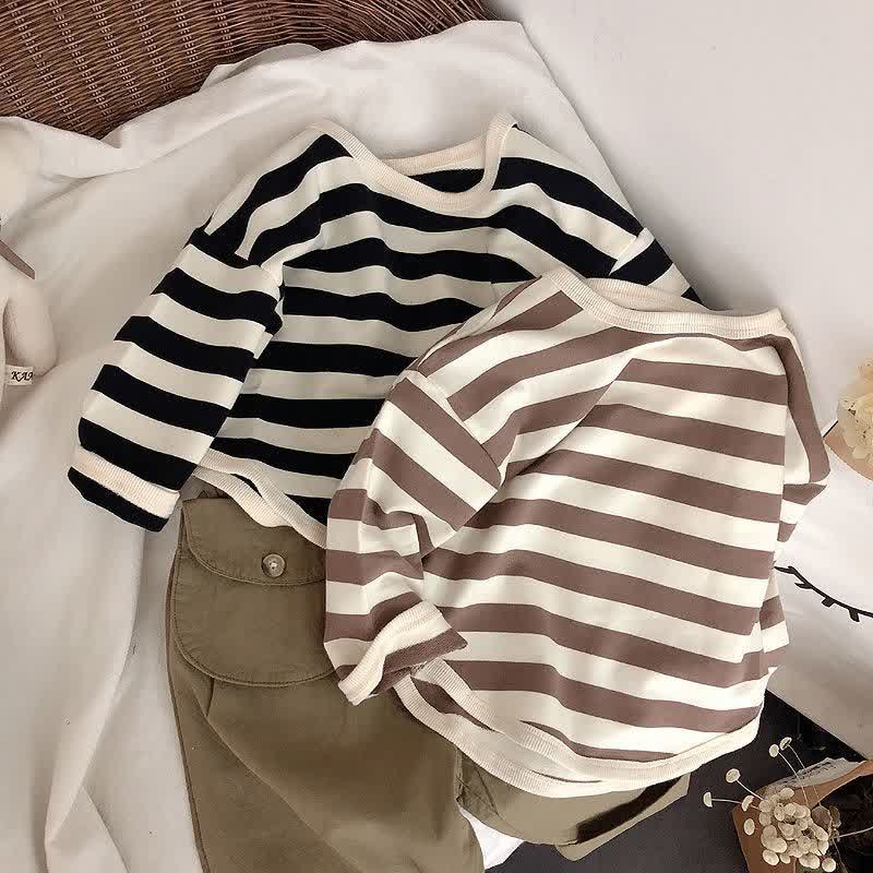 Kid Boy Striped Long Sleeve Top