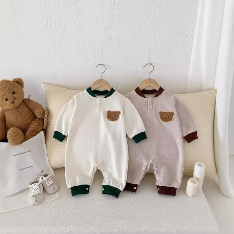 Baby Bear Simple Casual Romper