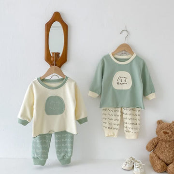 BEAR Baby 2-Piece Patch Brisk Sweatsuit Set