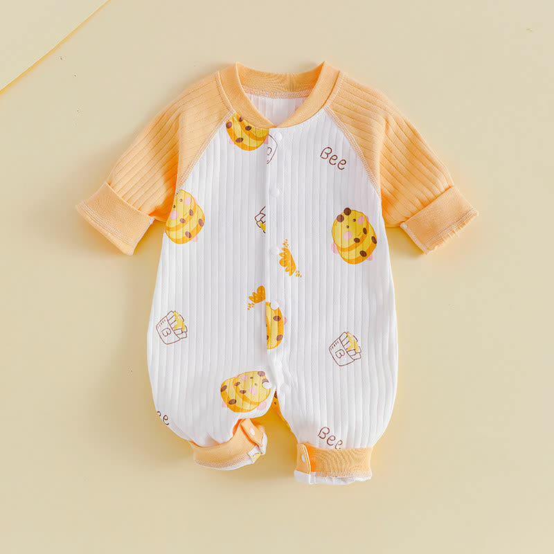 BEE Baby Chips Contrast Sleeves Romper