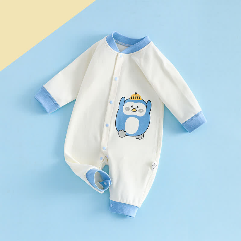 IS BABY Baby Penguin Lovely Romper