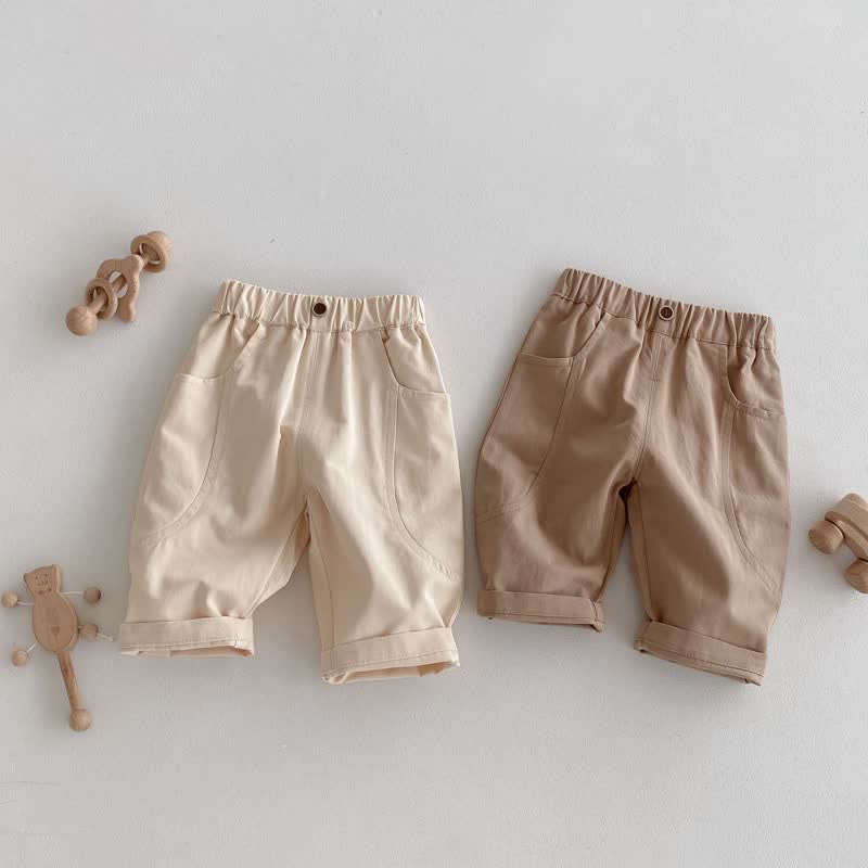 Baby Fashion Solid Color Simple Pants