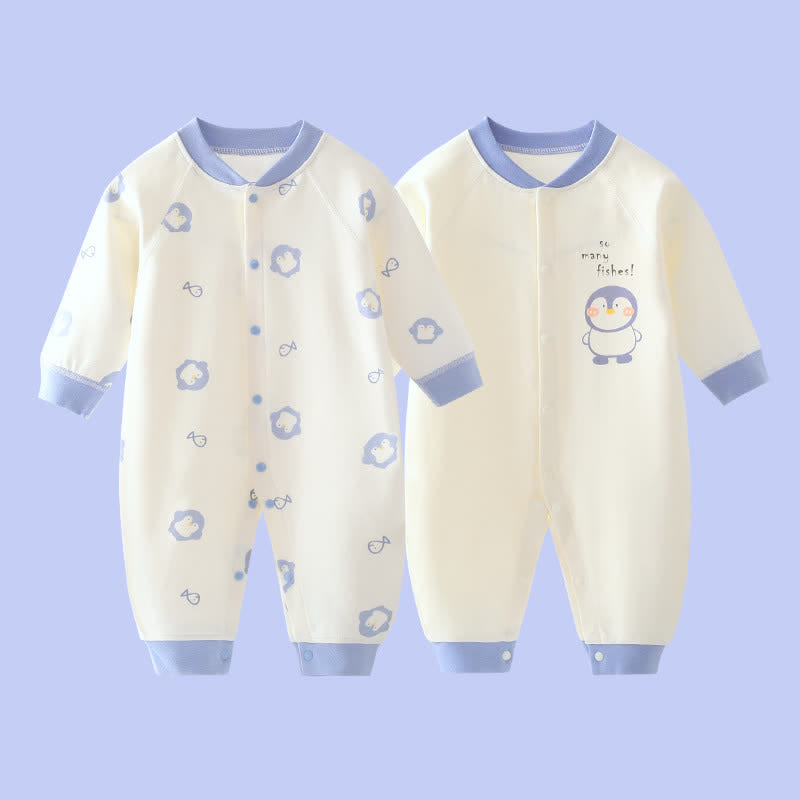 SO MANY FISHES Baby Lovely Penguin Romper