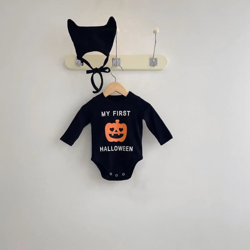 MY FIRST HALLOWEEN Bodysuit with Hat