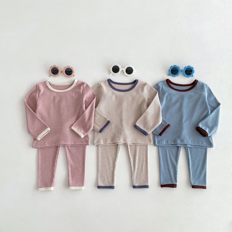 Toddler 2-Piece Comfort Pajamas Simple Set