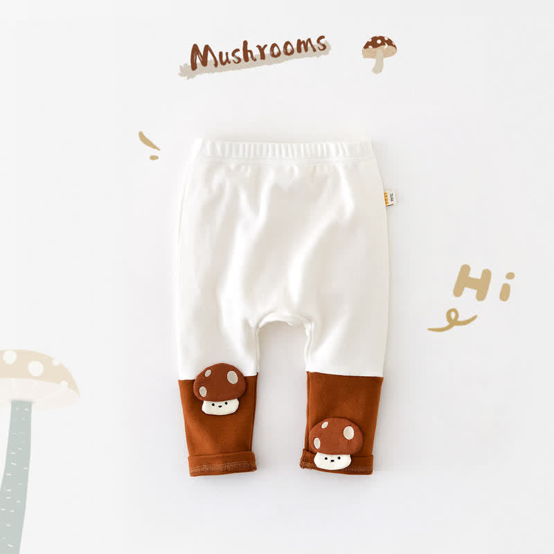 Baby Double Mushroom Brown Pants