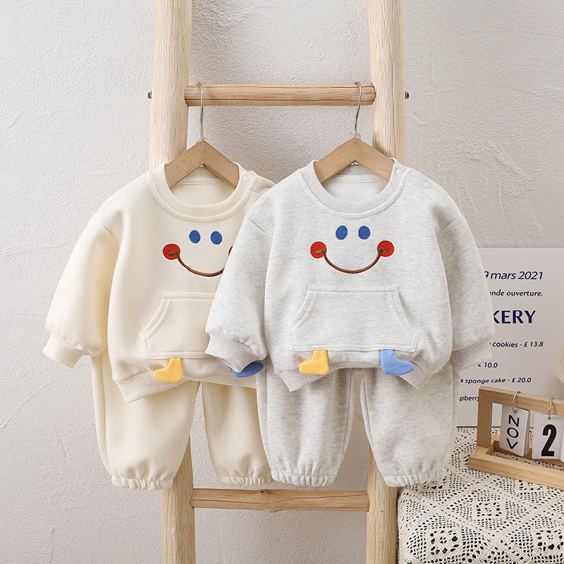 SMILE Baby 2-Piece Lovely Sweatsuit Set