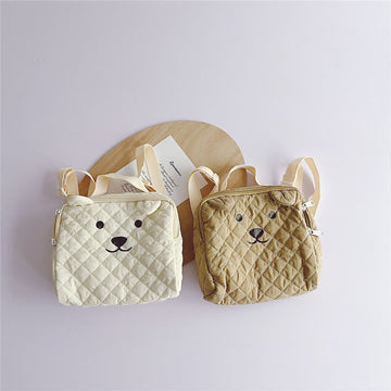 Baby Cute Bear Diamond Backpack