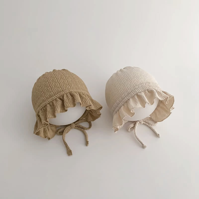 Baby Pure Earthy Color Bonnet