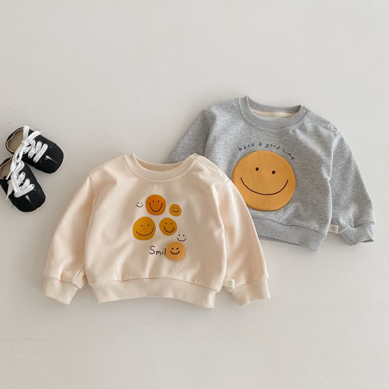 HAVE A GOOD TIME Baby Smile Sweatshirt