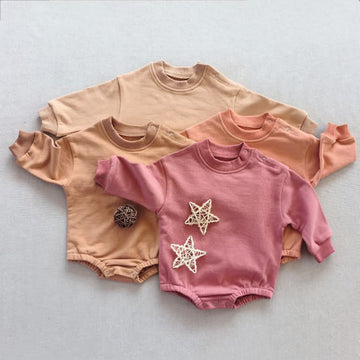 Baby Solid Color Cozy Bodysuit