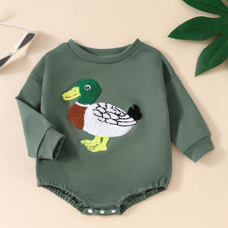 Baby Boy Embroidered Bodysuit