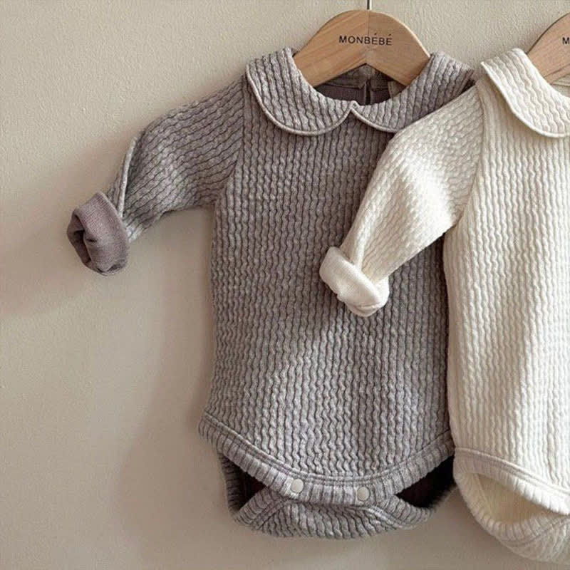 Baby Girl Peter Pan Collar Bodysuit