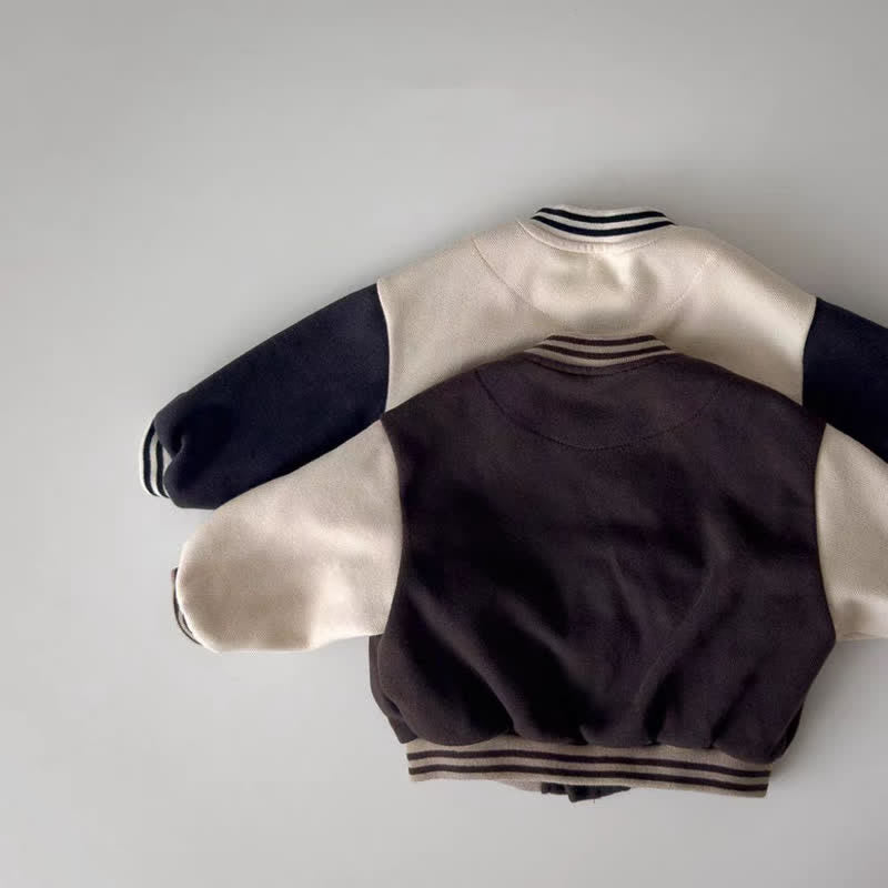 Baby Varsity Baseball Jersey Jacket