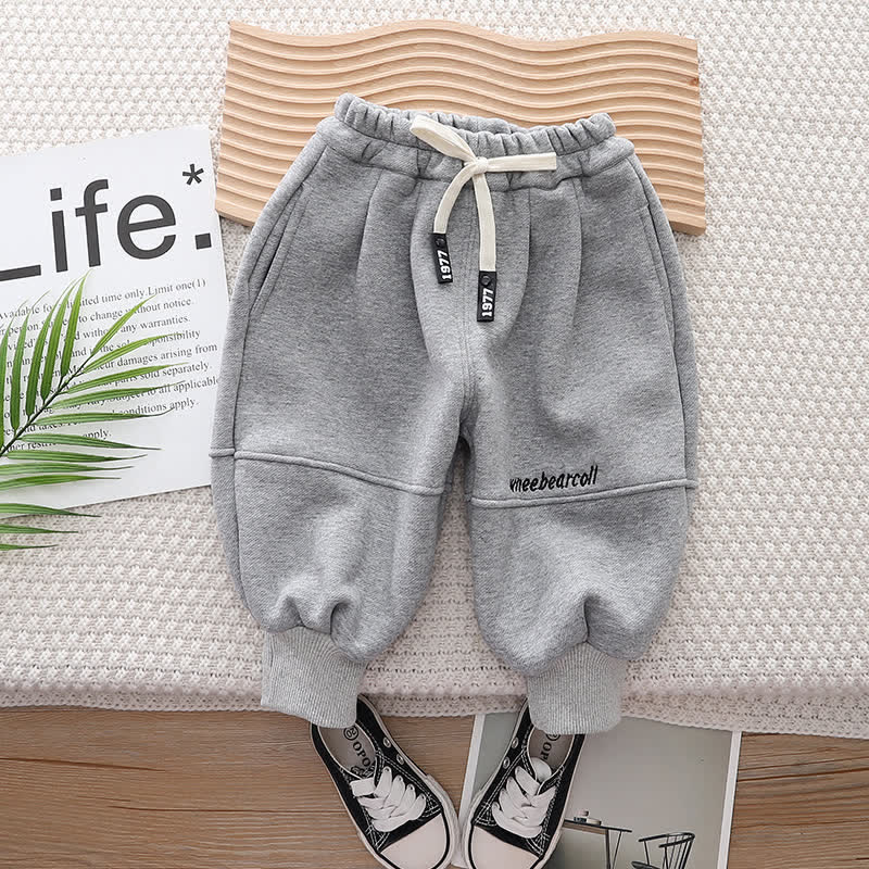 Baby Toddler Fleece Lined Jogger Pants