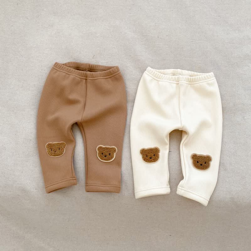 Baby Bear Patch Lovely Basic Pants