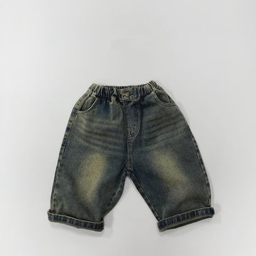 Toddler Vintage Denim Loose Pants