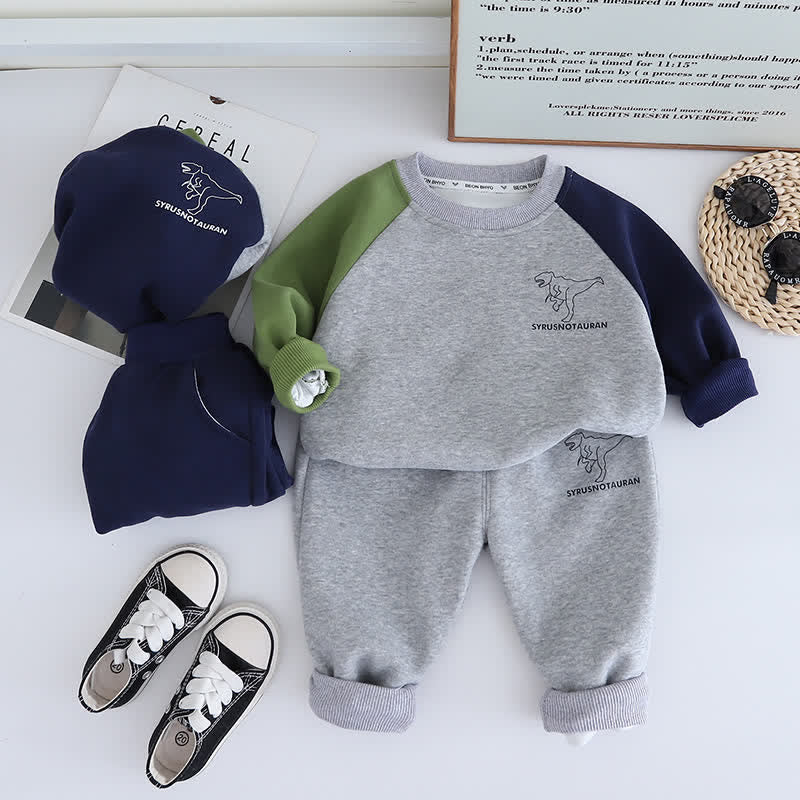 SYRUSNOTAURAN Toddler 2-Piece Sweatsuit Set