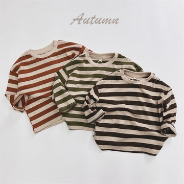 Kid Loose Striped Base Layer T-Shirt