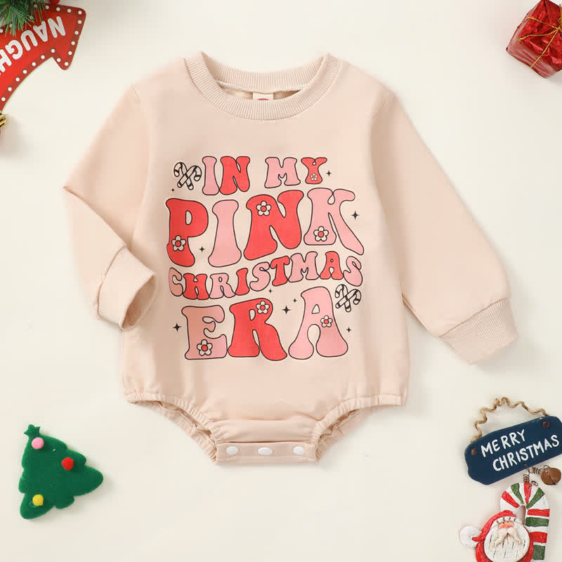 Baby Christmas Slogan Bodysuit