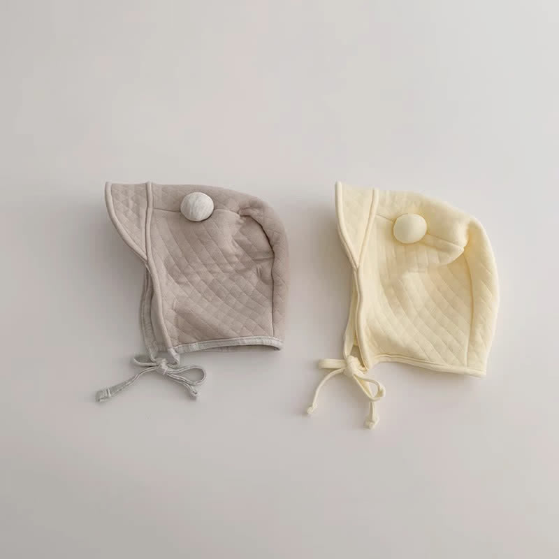 Baby Newborn Solid Color Bonnet