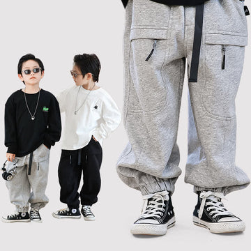 Toddler Kid Boy Worker Fashion Sport Pants