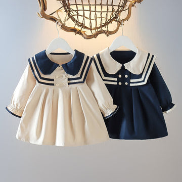 Baby Toddler Preppy Style Sweet Dress