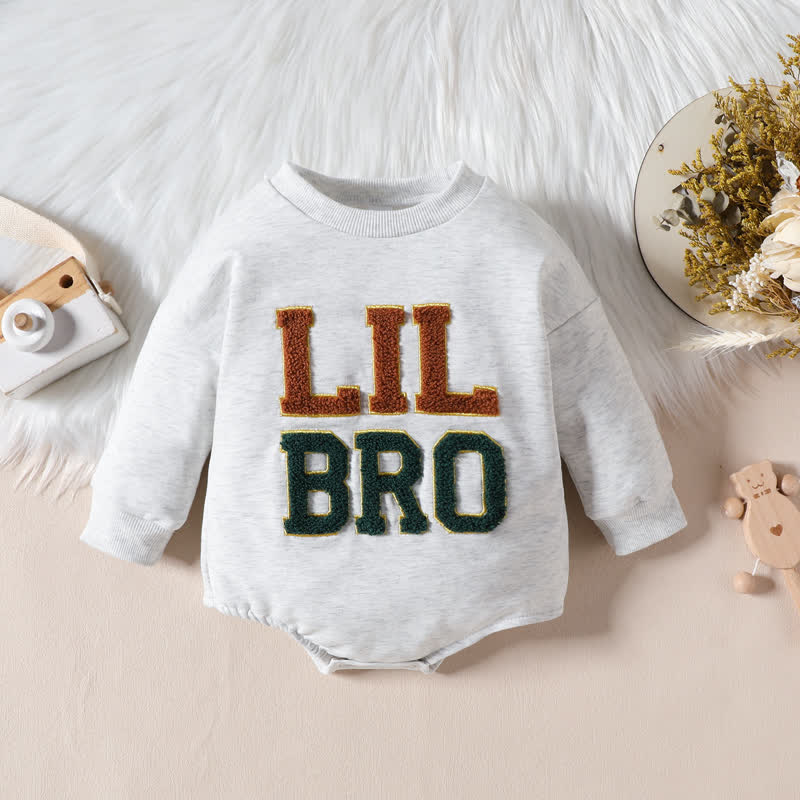 LIL BRO Baby Embroidered Bodysuit