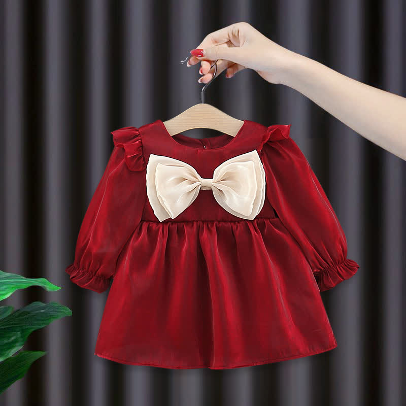 Baby Bowknot Sweet Princess Dress