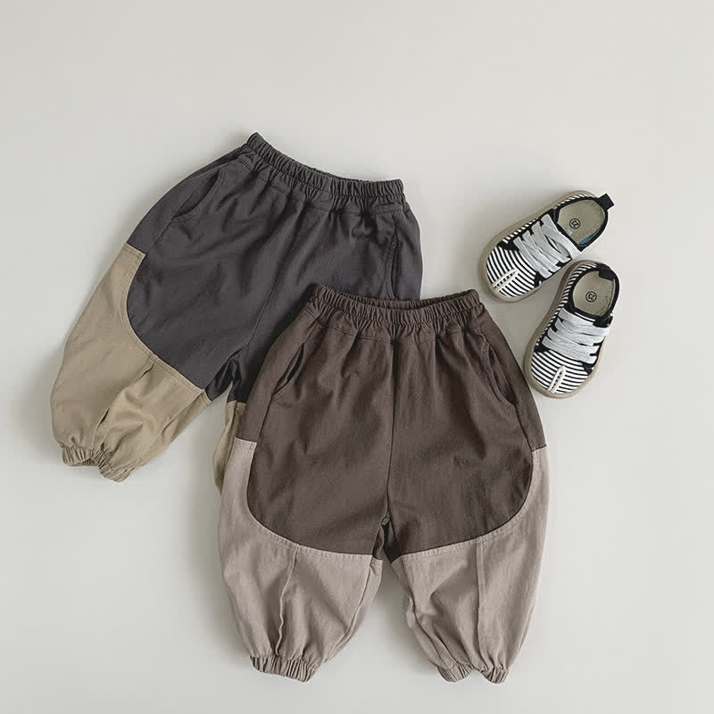 Toddler Boy Color Block Pants