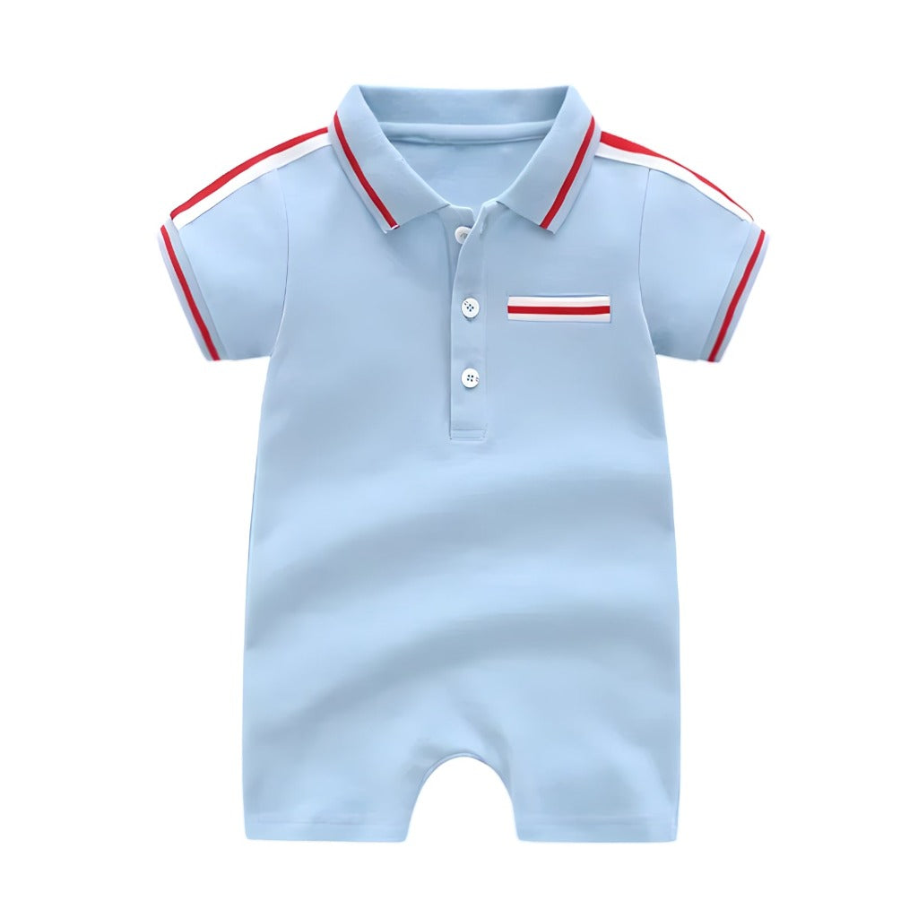 Baby Boys' Classic Polo Captain Jumpsuit