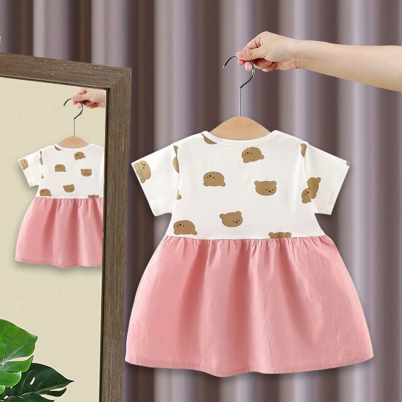 Baby Bear Bunny Strap Summer Dress