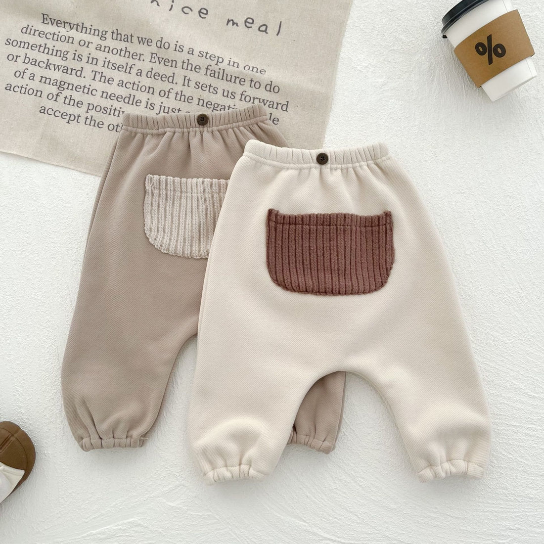 Baby Big Pocket Jogger Pants