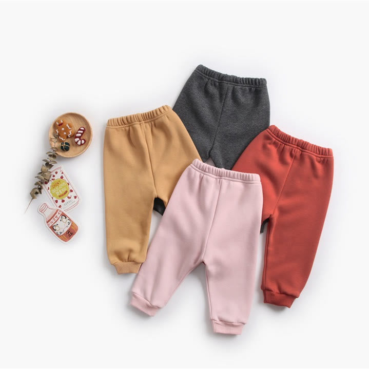 Baby Fleece Lined Animal Jogger Pants