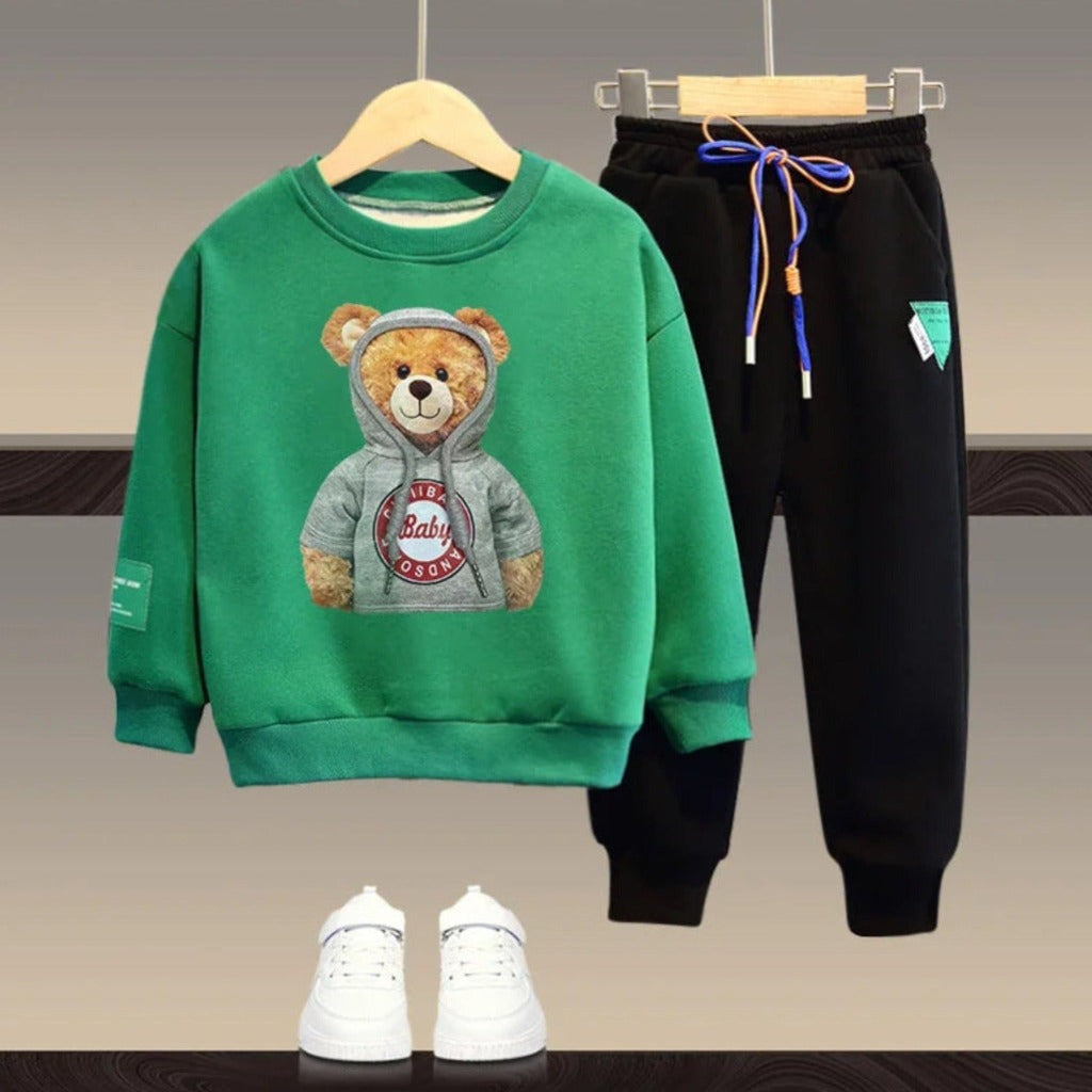 Boys' Bear Cotton Set