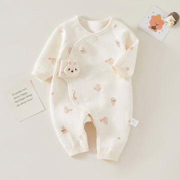 Baby Seamless Bunny Kimono Romper