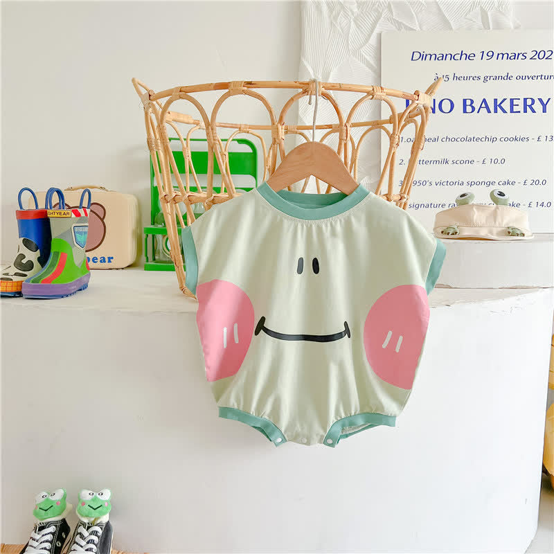 Baby Smiley Frog Bodysuit