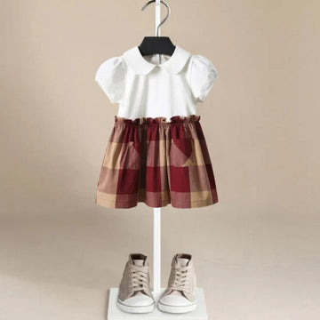 Capri Classic Plaid Girls' Dress