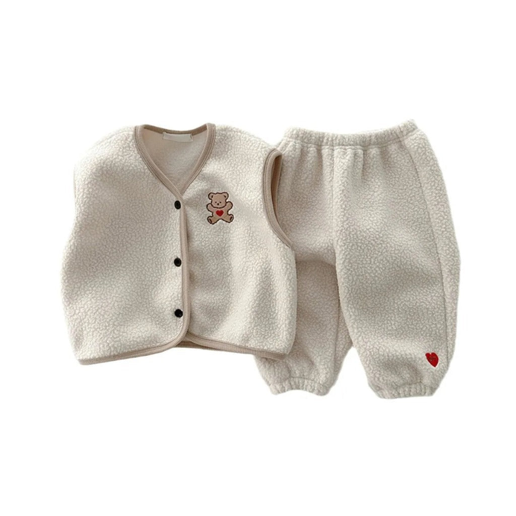 Unisex Vest & Pants Matching Set