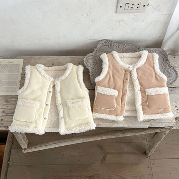 Baby Fleece Lined Pocket Vest