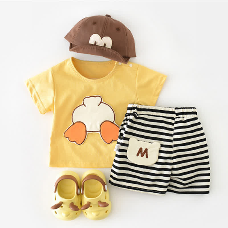 Baby Cute Duck Yellow T-shirt