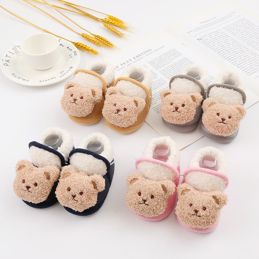 Baby 3D Bear Cute Snow Boots