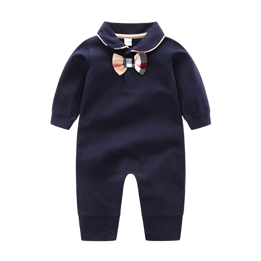 Bow Tie Baby Romper