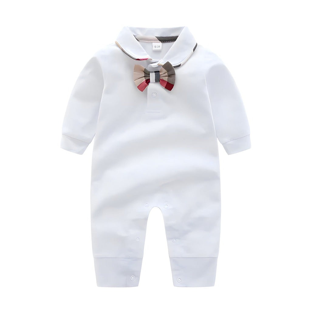 Bow Tie Baby Romper