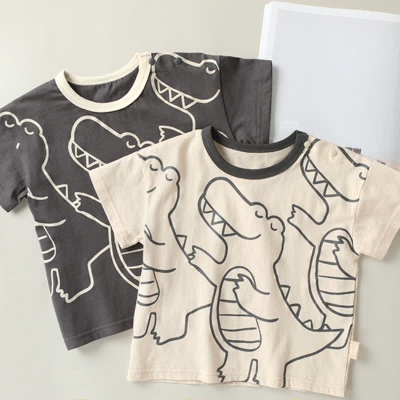 Baby Toddler Humming Dinosaur T-shirt