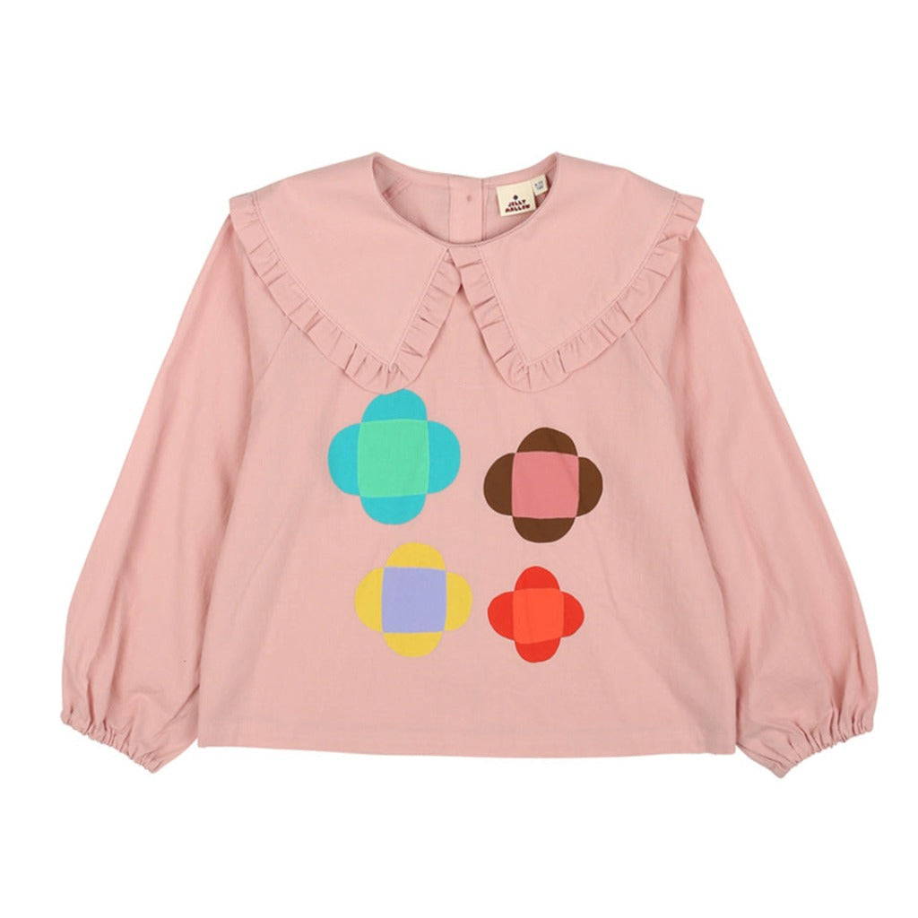 Spring Blush Pink Girls' Top