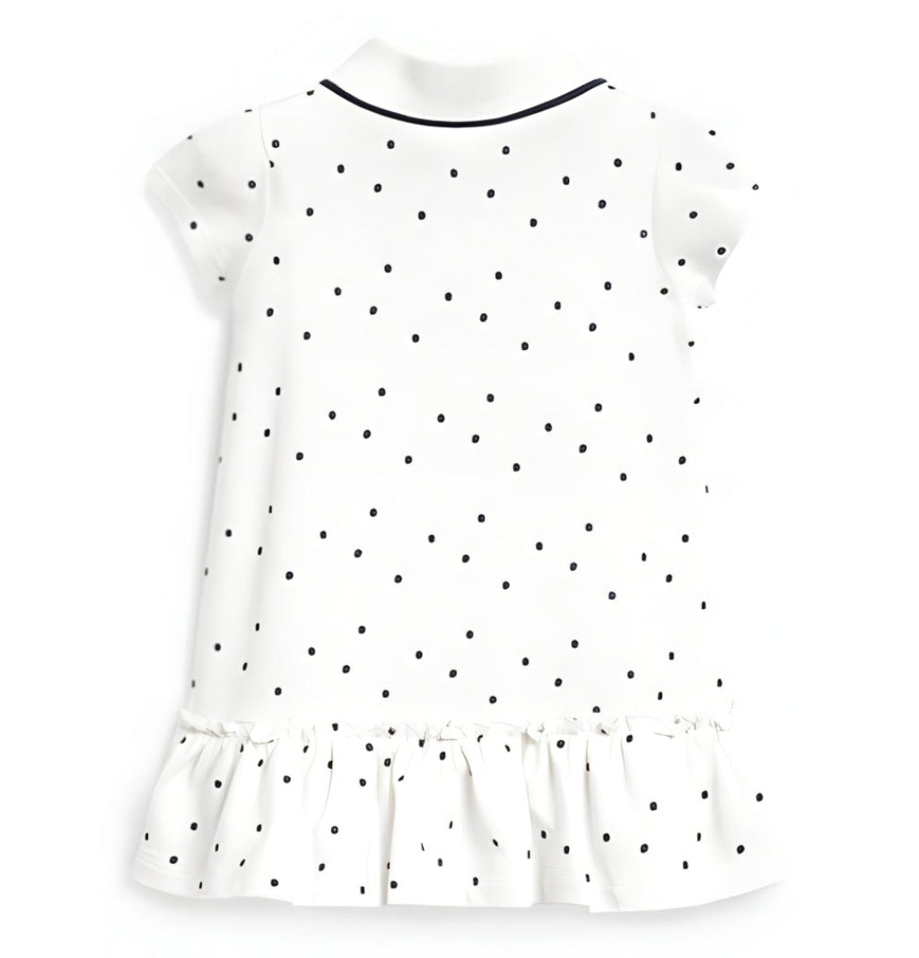 Unicorn Polo Polka Dot Dress