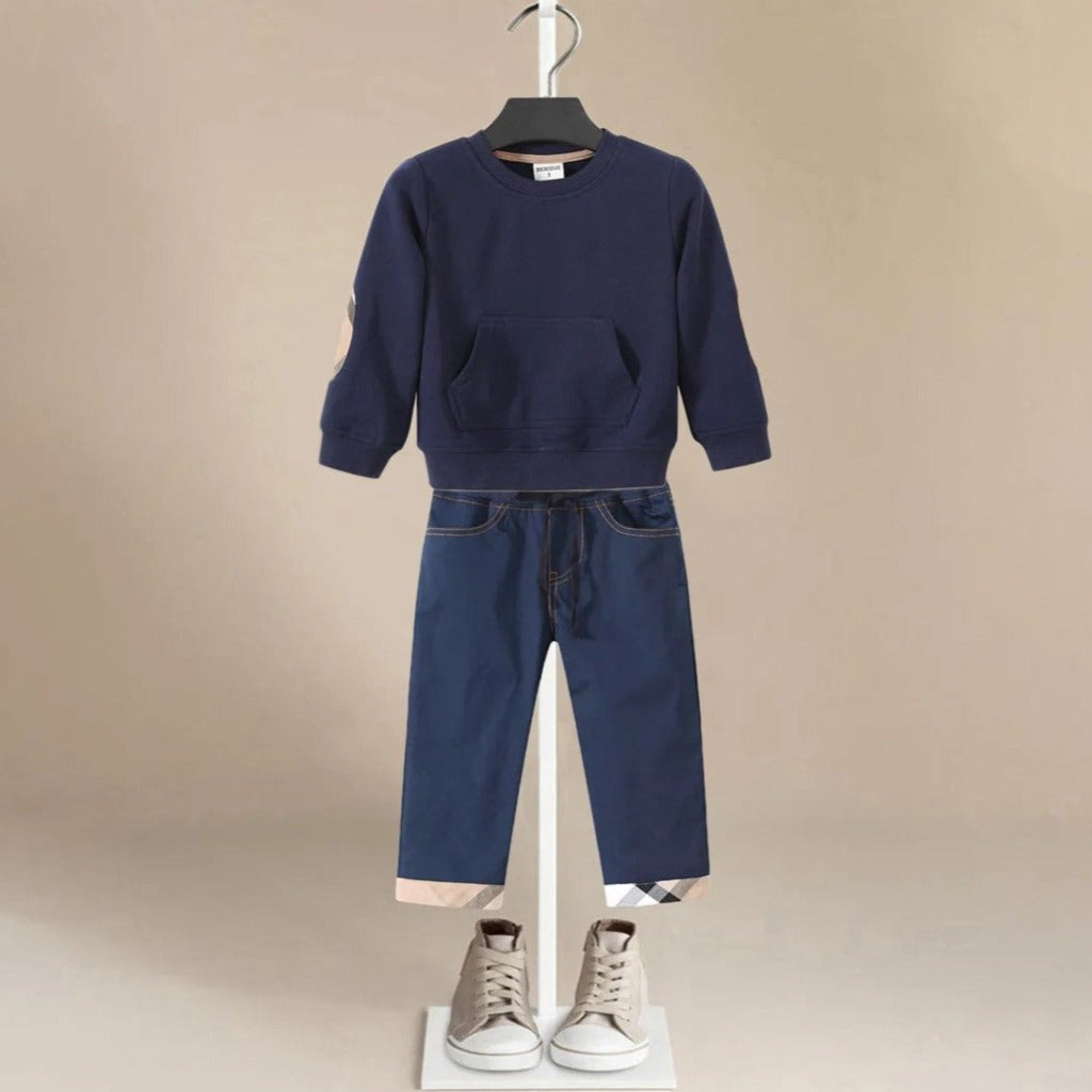 2-Piece Boys' Cotton & Denim Set