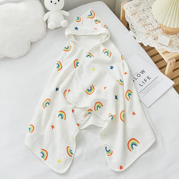 Toddler Cute Hooded Bath Towel