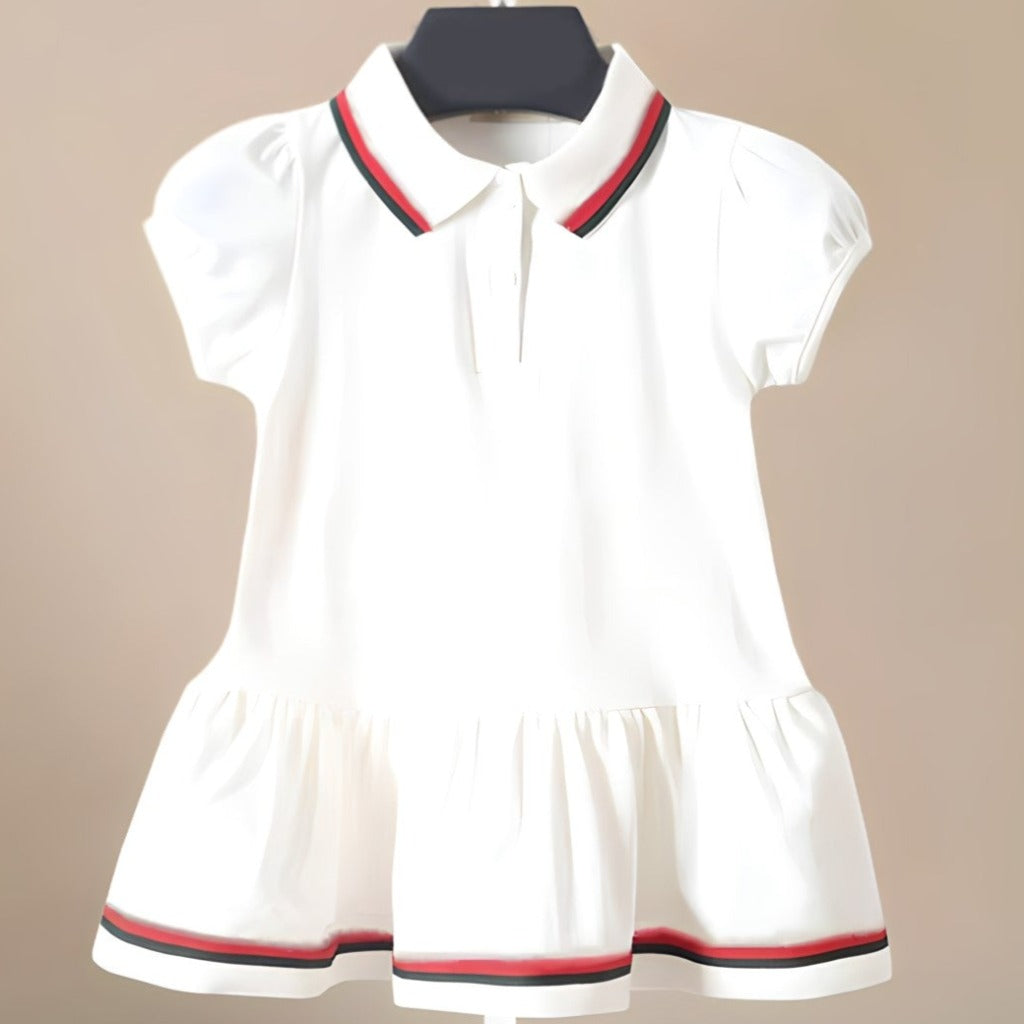 Elaine Organic Cotton Polo Dress